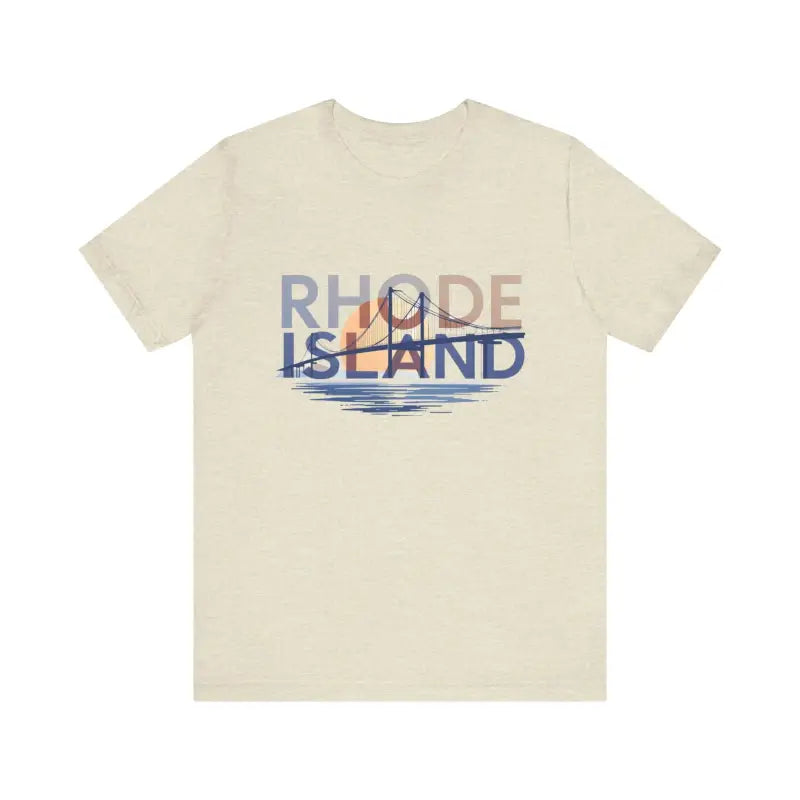 Rhode Island Graphic Unisex Jersey Tee for Casual Comfort - Ocean State Styles