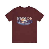 Rhode Island Graphic Unisex Jersey Tee for Casual Comfort - Ocean State Styles