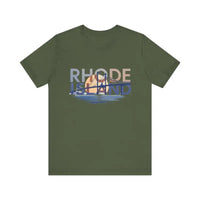 Rhode Island Graphic Unisex Jersey Tee for Casual Comfort - Ocean State Styles