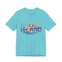 Rhode Island Graphic Unisex Jersey Tee for Casual Comfort - Ocean State Styles