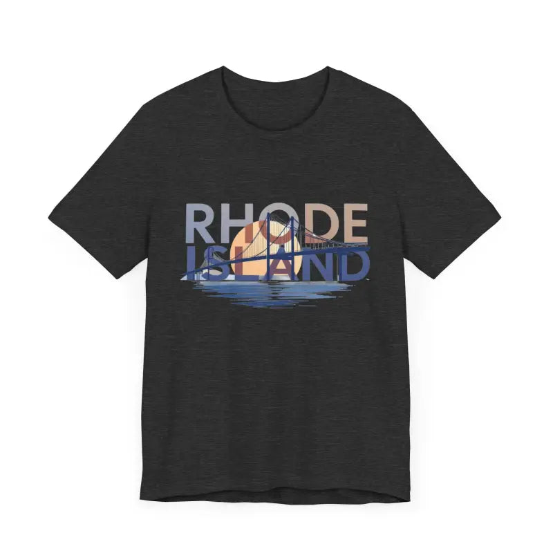 Rhode Island Graphic Unisex Jersey Tee for Casual Comfort - Ocean State Styles