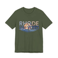 Rhode Island Graphic Unisex Jersey Tee for Casual Comfort - Ocean State Styles