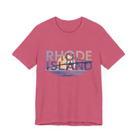 Rhode Island Graphic Unisex Jersey Tee for Casual Comfort - Ocean State Styles
