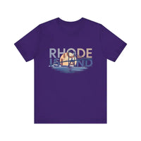 Rhode Island Graphic Unisex Jersey Tee for Casual Comfort - Ocean State Styles