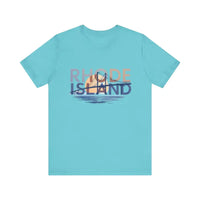 Rhode Island Graphic Unisex Jersey Tee for Casual Comfort - Ocean State Styles