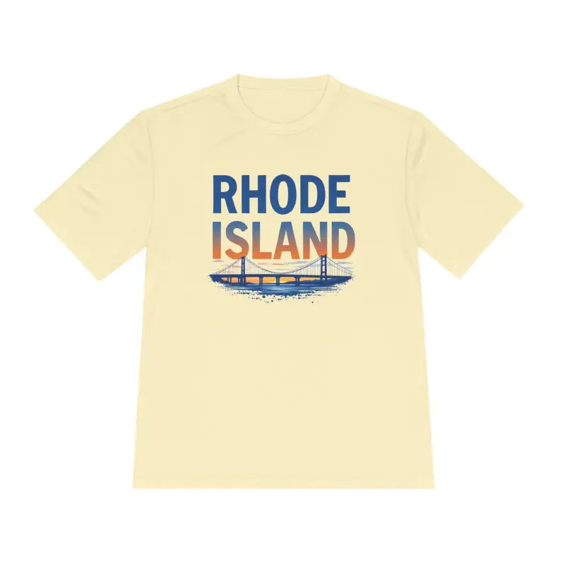 Rhode Island Graphic Unisex Moisture Wicking Tee for All - Ocean State Styles