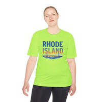 Rhode Island Graphic Unisex Moisture Wicking Tee for All - Ocean State Styles