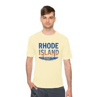 Rhode Island Graphic Unisex Moisture Wicking Tee for All - Ocean State Styles