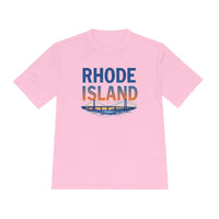 Rhode Island Graphic Unisex Moisture Wicking Tee for All - Ocean State Styles