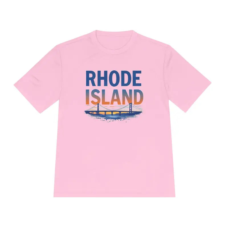 Rhode Island Graphic Unisex Moisture Wicking Tee for All - Ocean State Styles