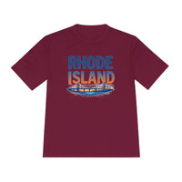 Rhode Island Graphic Unisex Moisture Wicking Tee for All - Ocean State Styles