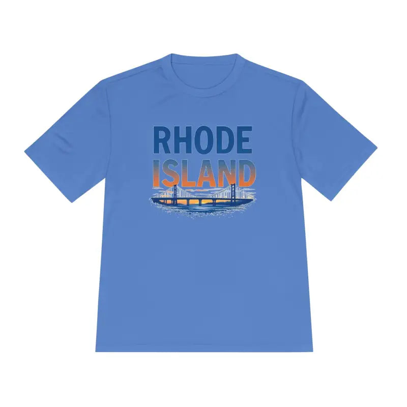 Rhode Island Graphic Unisex Moisture Wicking Tee for All - Ocean State Styles