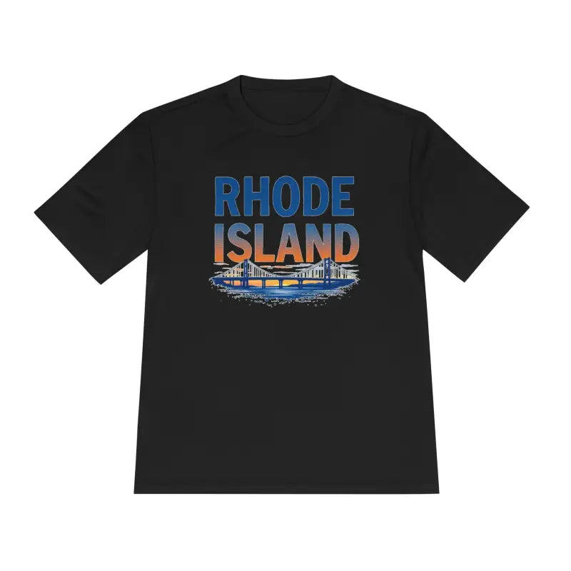 Rhode Island Graphic Unisex Moisture Wicking Tee for All - Ocean State Styles