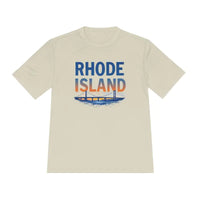 Rhode Island Graphic Unisex Moisture Wicking Tee for All - Ocean State Styles