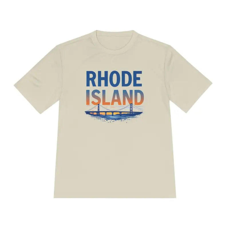 Rhode Island Graphic Unisex Moisture Wicking Tee for All - Ocean State Styles