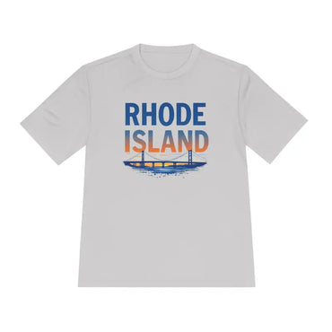 Rhode Island Graphic Unisex Moisture Wicking Tee for All - Ocean State Styles