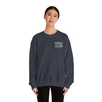 Rhode Island Nautical Map Sweatshirt in Beige White Navy Blue - Ocean State Styles