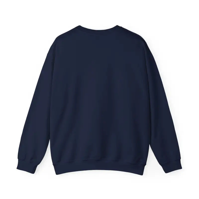 Navy blue crewneck sweatshirt featuring Rhode Island nautical map design for cozy style