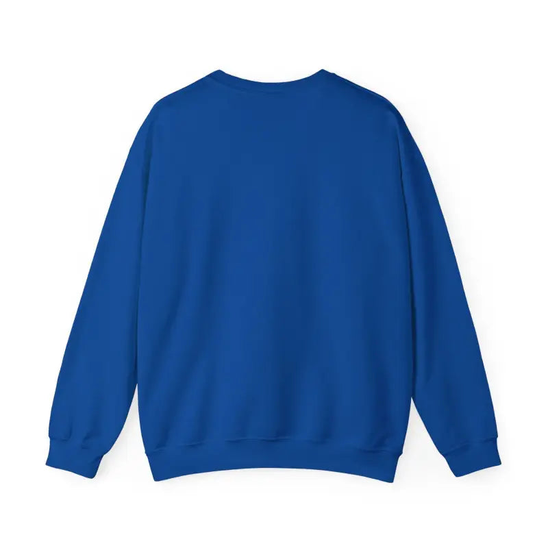 Blue crewneck sweatshirt featuring Rhode Island nautical map design for cozy style