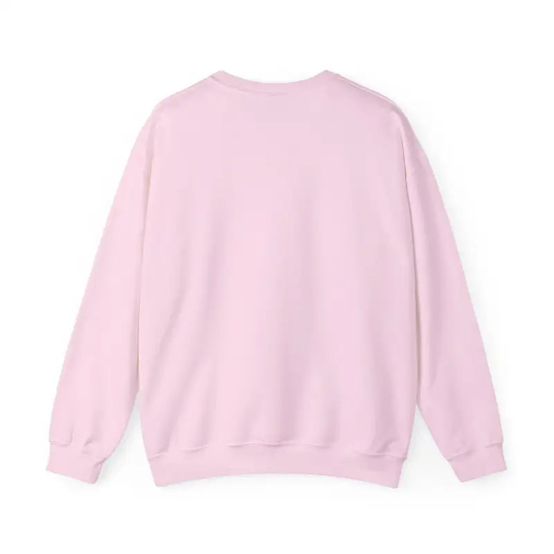 Light pink crewneck sweatshirt featuring Rhode Island nautical map design for cozy style