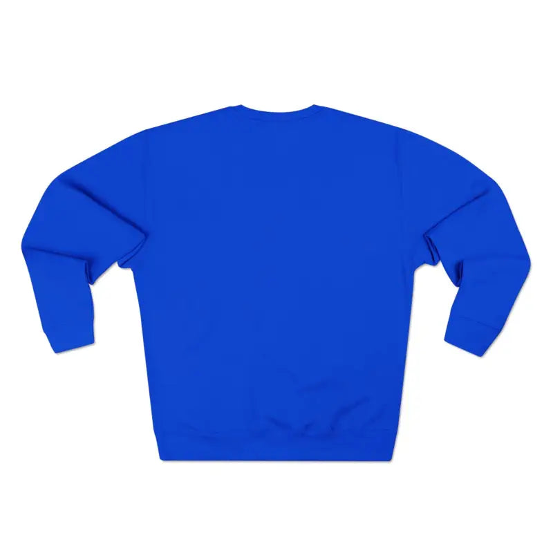 Royal blue Rhode Island Unisex Crewneck Sweatshirt displayed on a neutral background
