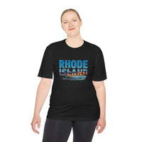 Rhode Island Unisex Moisture Wicking T Shirt for Travel - Ocean State Styles