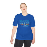 Rhode Island Unisex Moisture Wicking T Shirt for Travel - Ocean State Styles
