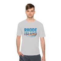 Rhode Island Unisex Moisture Wicking T Shirt for Travel - Ocean State Styles