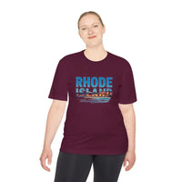 Rhode Island Unisex Moisture Wicking T Shirt for Travel - Ocean State Styles