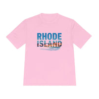 Rhode Island Unisex Moisture Wicking T Shirt for Travel - Ocean State Styles