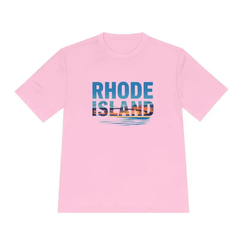 Rhode Island Unisex Moisture Wicking T Shirt for Travel - Ocean State Styles