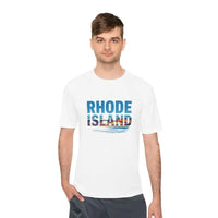Rhode Island Unisex Moisture Wicking T Shirt for Travel - Ocean State Styles