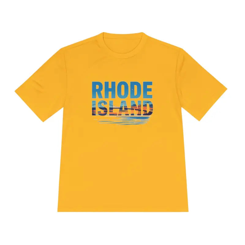 Rhode Island Unisex Moisture Wicking T Shirt for Travel - Ocean State Styles