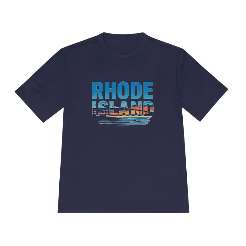 Rhode Island Unisex Moisture Wicking T Shirt for Travel - Ocean State Styles