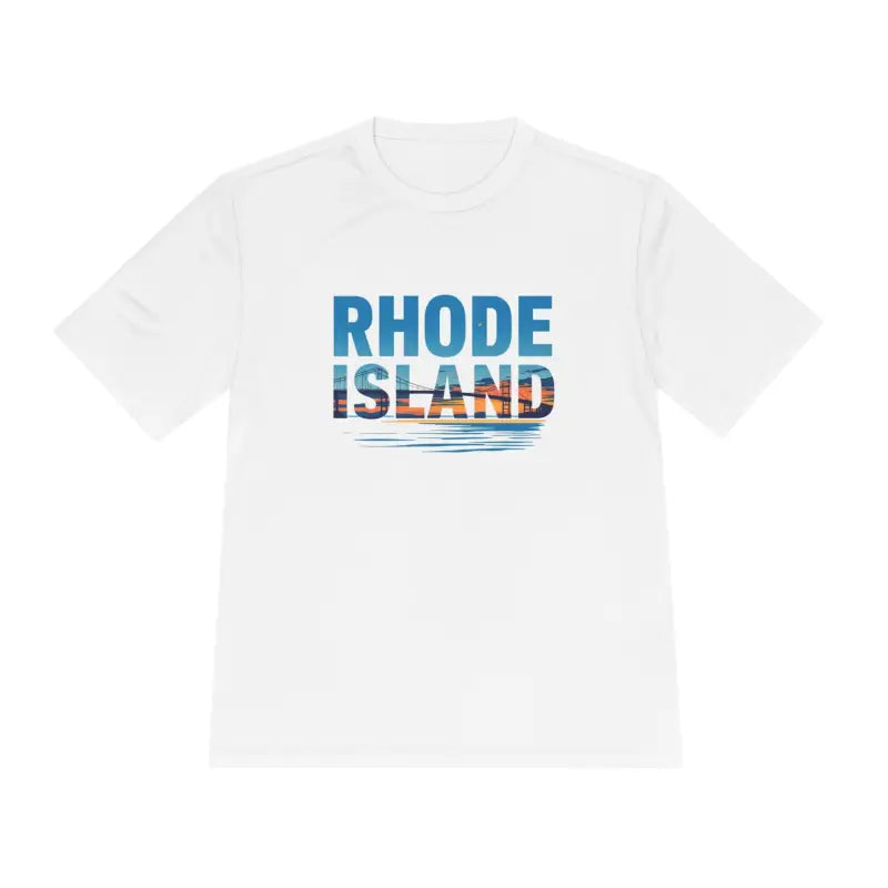 Rhode Island Unisex Moisture Wicking T Shirt for Travel - Ocean State Styles