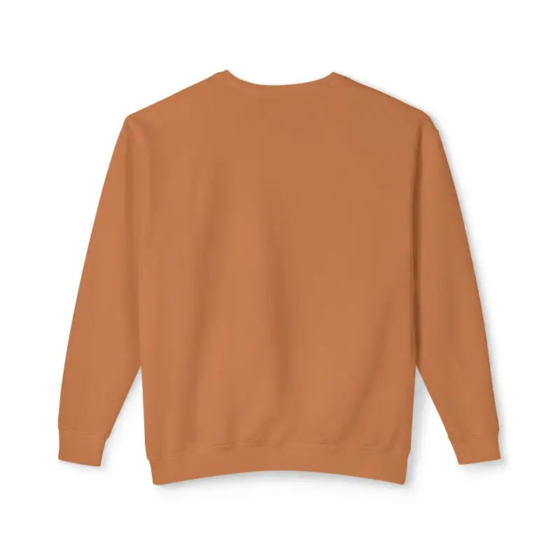 Copper-colored Rhody Unisex Lightweight Crewneck Sweatshirt for casual comfort