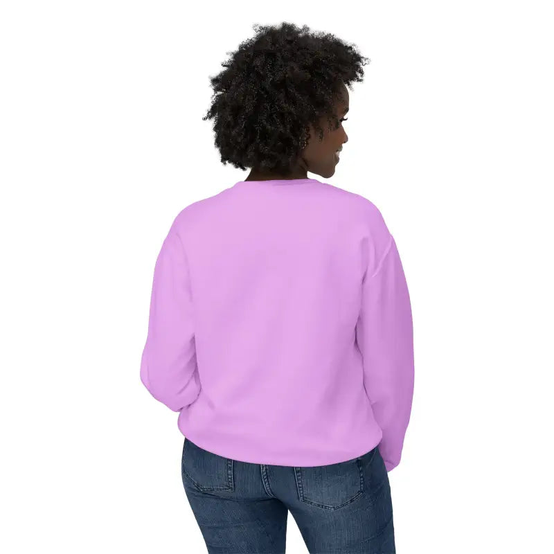 Lavender crewneck sweatshirt from Rhody Unisex Lightweight Crewneck Sweatshirt collection