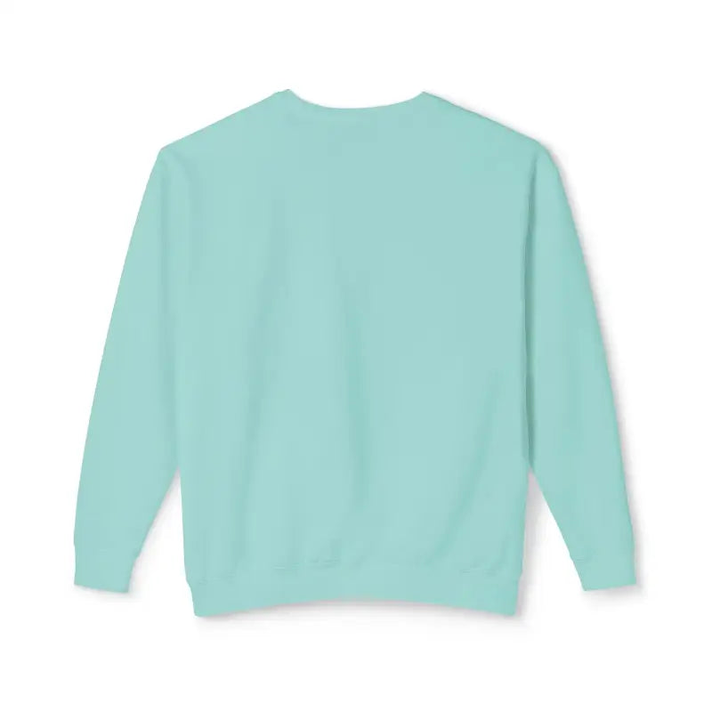 Light blue Rhody Unisex Lightweight Crewneck Sweatshirt for casual comfort