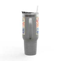 Ride The Wave Of Freedom 40oz Travel Mug - Ocean State Styles