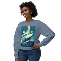 Sail to Freedom Nautical Sweatshirt Collection for Adventurers - Ocean State Styles