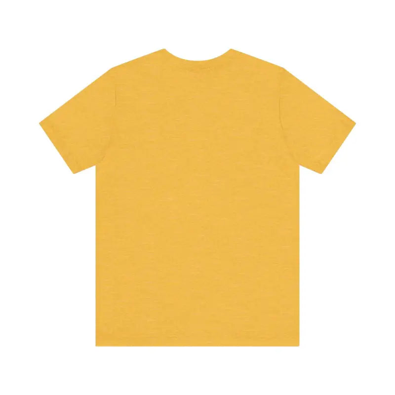 Mustard-colored Sailboat Graphic T Shirt from the Summer Collection for casual style
