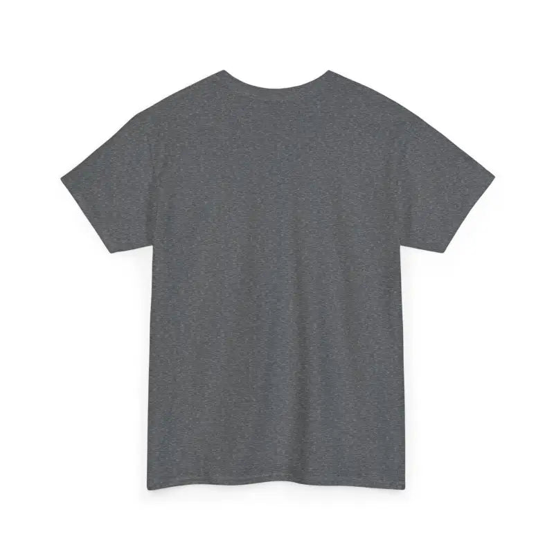 Gray short-sleeved Sailboat Graphic Unisex Heavy Cotton T Shirt for casual wear