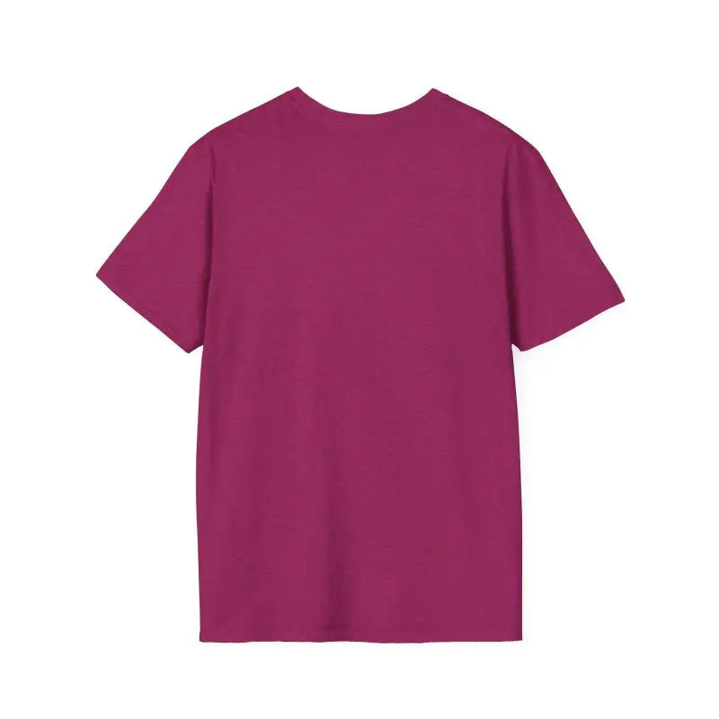 Magenta short-sleeved t-shirt from the Salmon T Shirt With Beach Scene collection