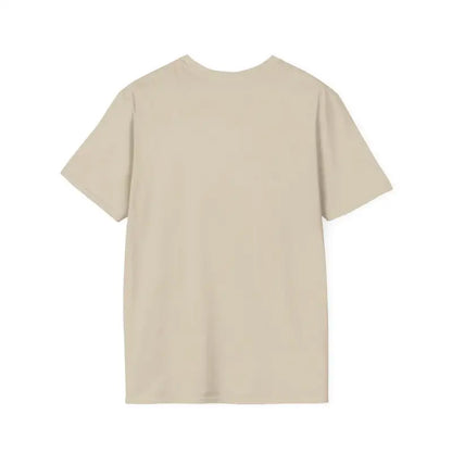 Beige short-sleeved t-shirt from the Salmon T Shirt With Beach Scene collection