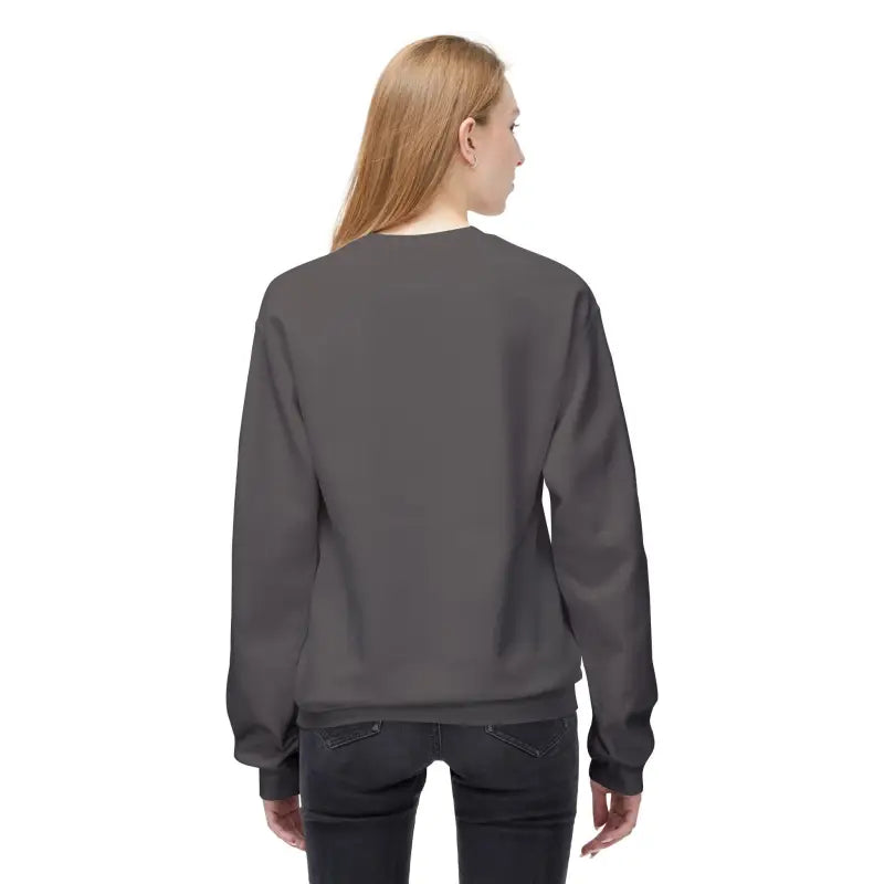 Santa With His Chicks Fleece Crewneck Sweatshirt - Ocean State Styles