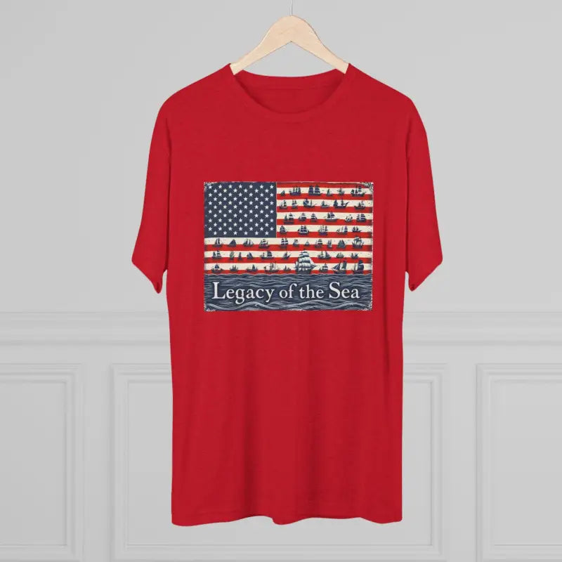 Red Sea Legacy Unisex Nautical Flag T Shirt featuring a stylish flag design