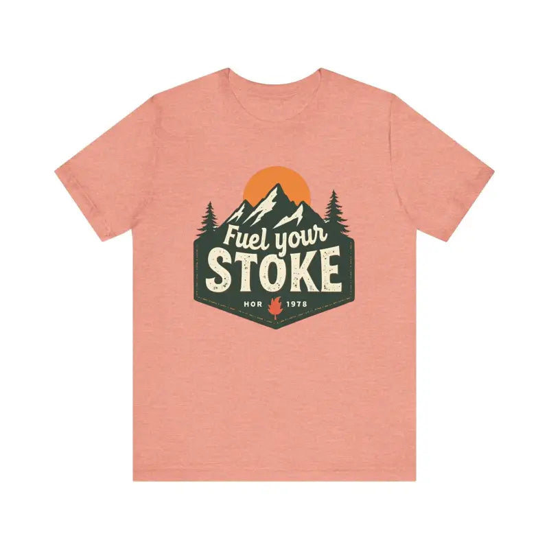 Seafoam Olive Salmon and Heather Green Unisex Jersey Short Sleeve Tee - Ocean State Styles