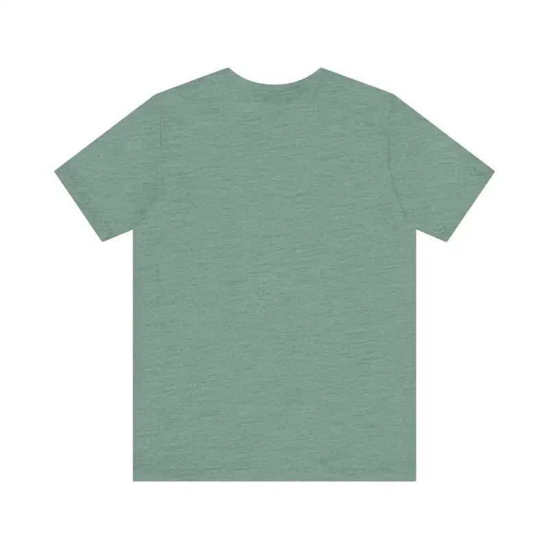 Seafoam Olive Salmon and Heather Green Unisex Jersey Short Sleeve Tee - Ocean State Styles