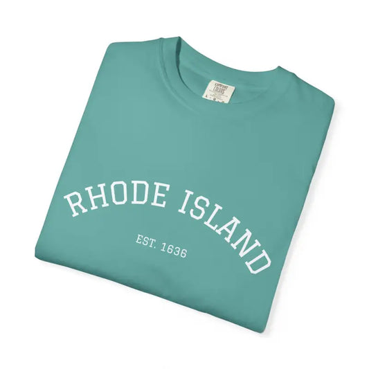 Teal crewneck T-shirt from Short Sleeve Crew Neck T Shirts collection