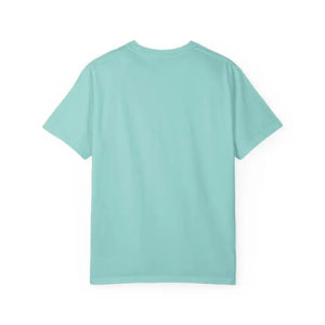 Light teal short-sleeved crew neck T-shirt from the Short Sleeve Crew Neck T Shirts collection